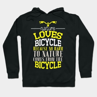 Bicycle Quote Hoodie